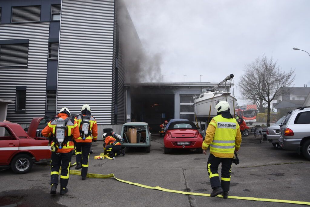 Brand in Tübach