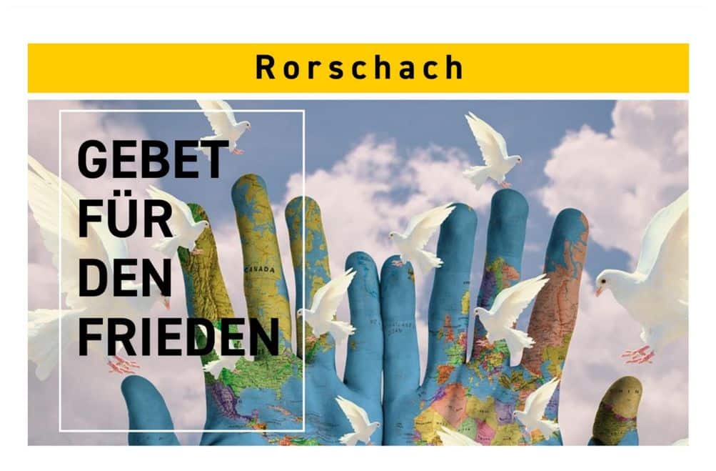 Heute wieder Gebet für den Frieden in Rorschach - gwüsst