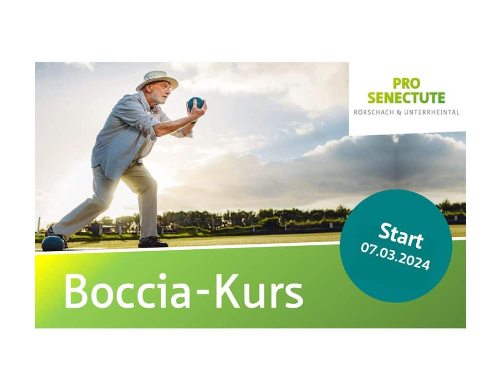 Pro Senectute Boccia Kurs startet am 7. M rz gw sst